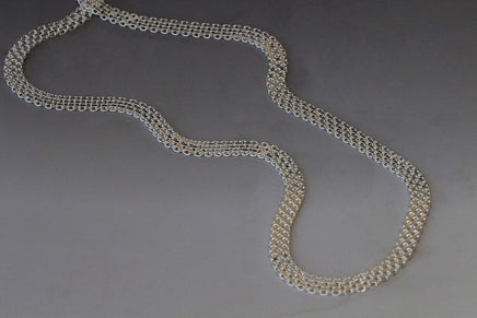 SILVER STERLING NECKLACE, Men's Jewelry, Simple Necklace For Man, Gift For Him, Light Weight Necklace, 925 Solid, Chains For Pendants