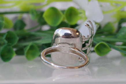 CAGE RING, Sterling Silver Ring, Choose Your Birthstone Ring, Artist Ring, 6 Stones Ring, Woman's Ring, Modern Silver Ring, Custom Ring