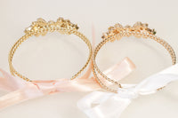 CRYSTAL WEDDING Bracelet, Rebeka Bridal Bracelet, Rhinestone Cuff Bracelet,Bridesmaid Gift, Clear Evening Bracelet, Vintage Style Looking