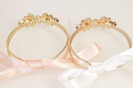 CRYSTAL WEDDING Bracelet, Rebeka Bridal Bracelet, Rhinestone Cuff Bracelet,Bridesmaid Gift, Clear Evening Bracelet, Vintage Style Looking