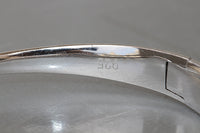 SILVER STERLING BRACELET, Crystals Bridal Bracelet, Elegant Bracelet, 925 Silver Sterling Bangle, Woman's Bracelet, Christmas Jewelry Gift