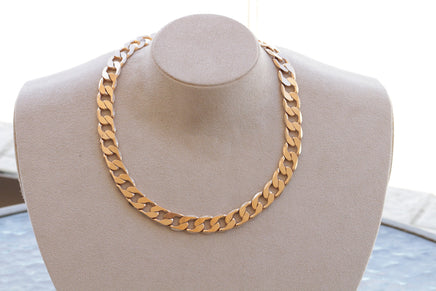 Last one, ROSE GOLD NECKLACE, Gourmet Necklace, Mens Necklace, Chunky Gold Necklace, Necklace For Men, Classic Chain, Women's Necklace Gift