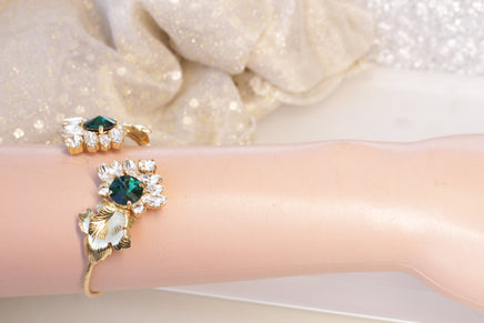 RUBY RED EARRINGS, Bridal Red Earrings, Rebeka Jewelry, Work Jewelry, Earrings Set For Bridesmaid, Leaf Dangle Earrings, Gift For Fiance