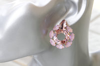 ARROW Earrings, Purple Pink Earrings studs, Bridal Antique Pink Earrings,Crystal Rebeka Earrings,Trending Earrings, Cupid's Arrow Jewelry