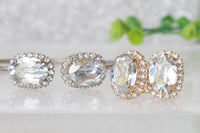 DUSTY BLUE BRACELET, Minimalist Crystal Bracelet, Bridal french blue Bracelet, Wedding Rebeka Bracelet, Bridesmaid Vintage Open Bracelet