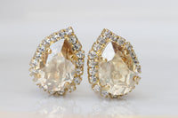 Champagne STUD Earrings