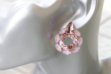 ARROW Earrings, Purple Pink Earrings studs, Bridal Antique Pink Earrings,Crystal Rebeka Earrings,Trending Earrings, Cupid's Arrow Jewelry