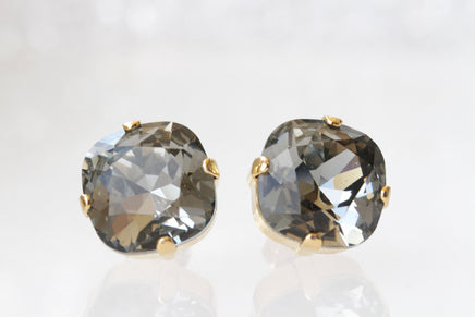 GRAY GOLD Bracelet, Rebeka Black Diamond Cuff Bracelet, Bridesmaid Gift Idea's, Bridal Grey Bracelet, Minimalist Bracelet, Dainty Jewelry