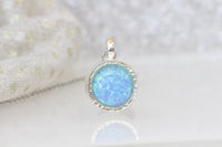BLUE Opal necklace