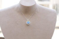 BLUE Opal necklace