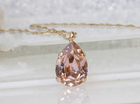 BLUSH MORGANITE EARRINGS, Teardrop Wedding Earring, Bridal Simple Earrings, Light Pink Drop Earrings, Minimalist Earrings,Bridal Shower Gift
