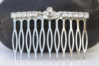 Hair Comb Wedding Crystal, Brides Crystal Hair Comb Bridal Long Hair,Rhinestone Hair Accessories,  Hair Piece,Halo Hair Jewelry,Art deco