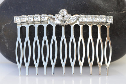 Hair Comb Wedding Crystal, Brides Crystal Hair Comb Bridal Long Hair,Rhinestone Hair Accessories,  Hair Piece,Halo Hair Jewelry,Art deco