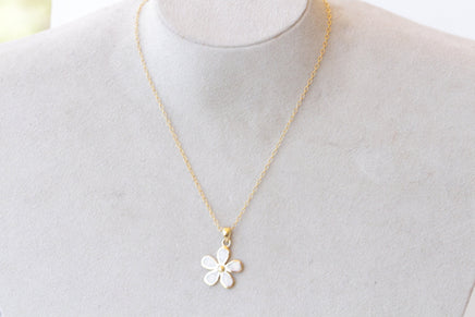 Flower Opal necklace, Gemstone opal pendant necklace, Fire White opal jewelry, Gold Filled with Dainty opal necklace Gift,October Birthstone