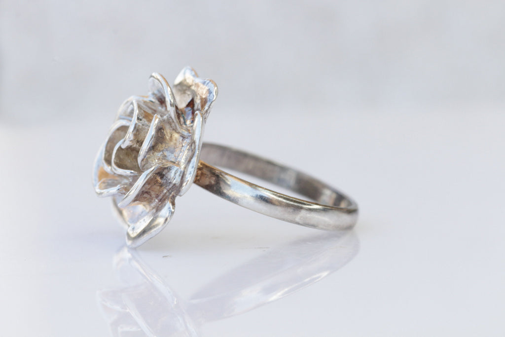 Flower Silver 925 ring | Rebekajewelry