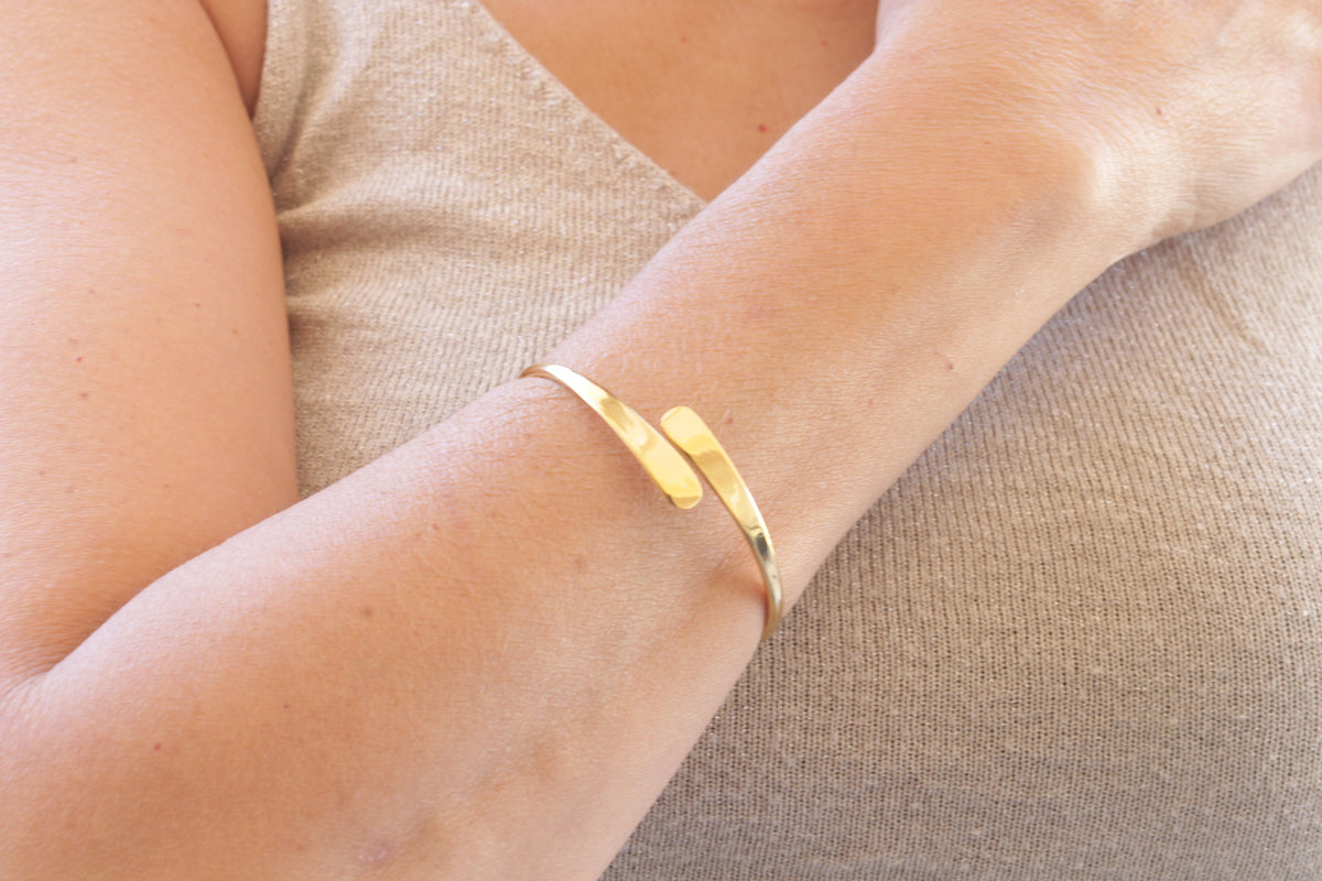 Gold newest Cuff Bangle