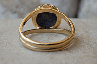 Lapis Gold Ring