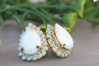 Light Blue Earrings