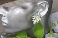 Mint Opal Earrings