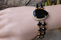 Navy Blue Necklace