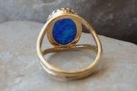 Opal Gold Ring