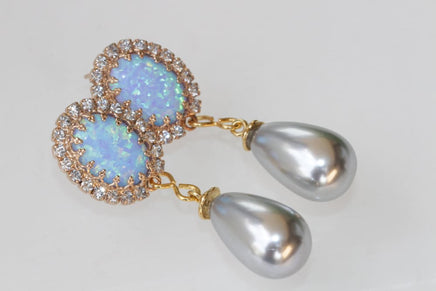 Pearl Wedding Earrings