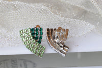 Peridot Clip Earrings