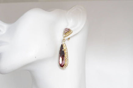 Pink Crystal Necklace