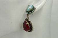 Red & Blue Earrings