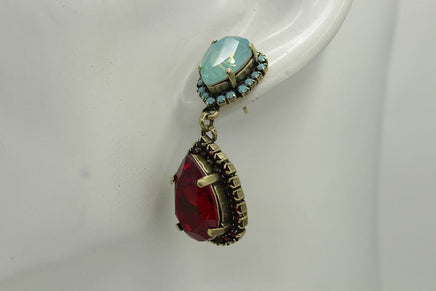 Red & Blue Earrings