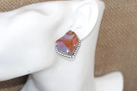 Red Crystal Earrings