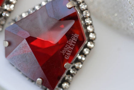 Red Crystal Earrings