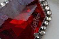 Red Crystal Earrings