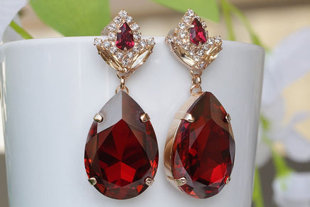 Red Earrings