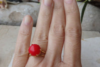Red Stone Ring
