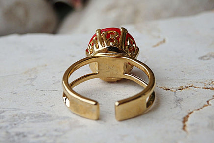 Red Stone Ring