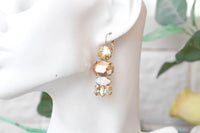 Rose Gold Earrings