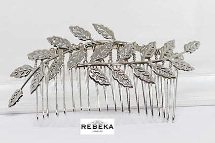 Rose Gold Hair Comb. Rose Gold Headpiece