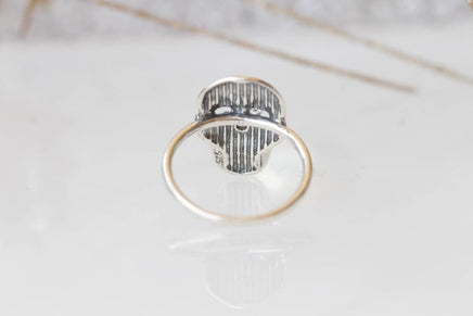 Silver Skull Ring