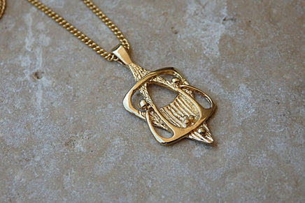 Star Of David Necklace. Gold Filled Star Of David Pendant. Jewish Jewelry. Judaica Jewelry. Bar Mitzvah Jewelry Gift. Bar Mitzvah Necklace