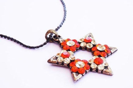 Star Of David Necklace.star Of David Pendant.judaica Jewelry.jewish Necklace.jewish Jewelry.star Of David Jewelry