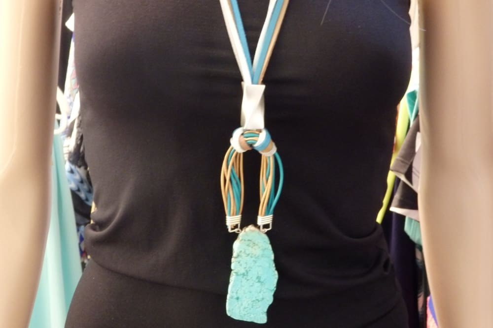 Chunky Statement Turquoise Boho Choker, Turquoise Statement Jewelry