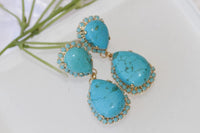 Turquoise Chandelier