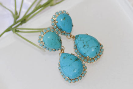 Turquoise Chandelier