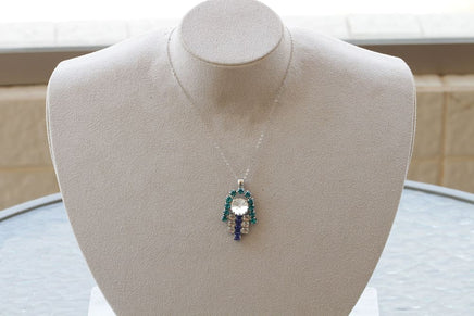 Turquoise Hamsa Necklace