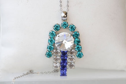 Turquoise Hamsa Necklace