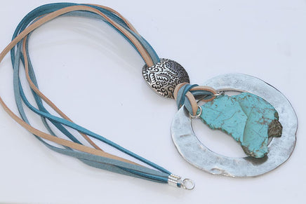 Turquoise Necklace Statement