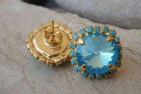 Turquoise Stud Earrings