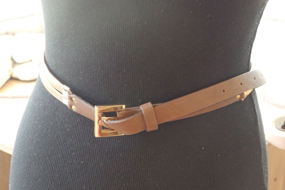 Two tone belt Two tone belt