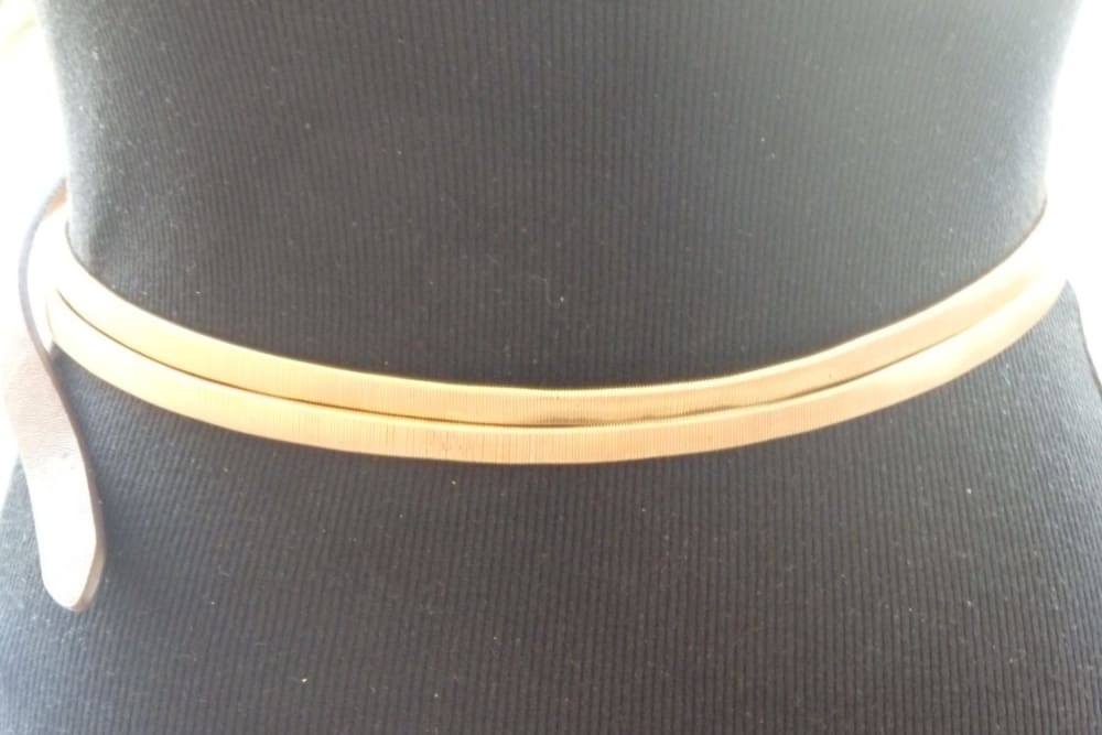 Two tone belt Two tone belt